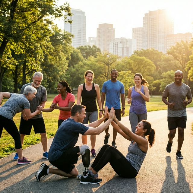 Wellness program in action